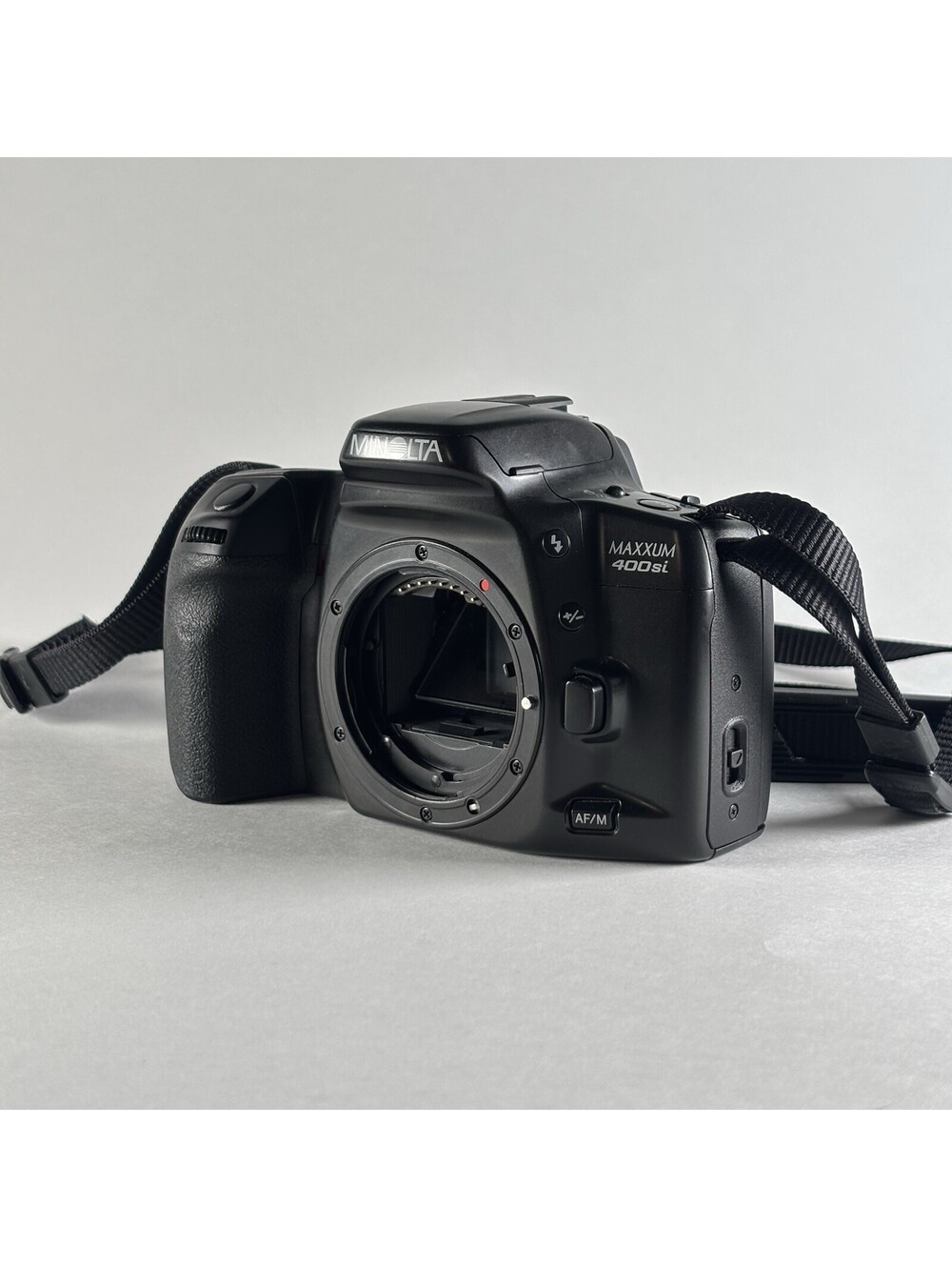 Minolta Maxxum 400si 35mm Film Camera Body Only With Strap - Tested & Working